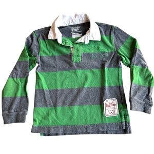 Old Navy Boys Striped Rugby collared Shirt Size XS